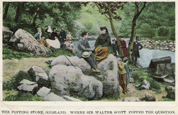 group at the Popping Stone