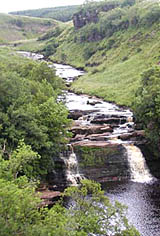 Crammel Linn waterfall, 2 miles from Gilsland Crammel Linn waterfall, 2 miles from Gilsland