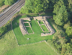 milecastle 48 aerial view